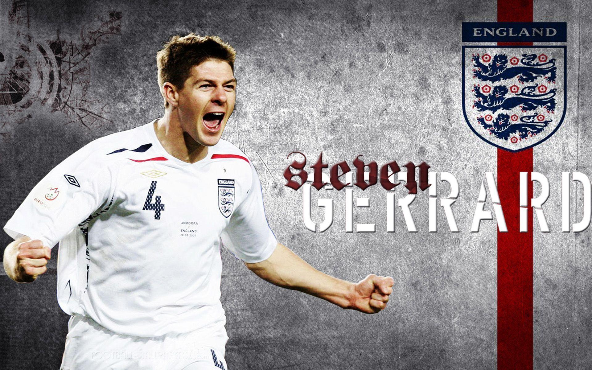 Steven Gerrard England Image Wallpaper Wallpaper