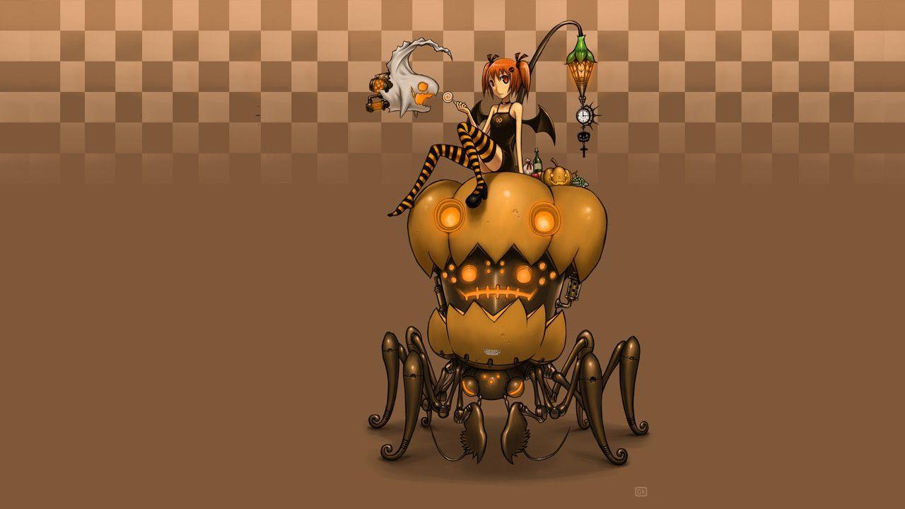 Halloween Anime HD Wallpaper 1280x720