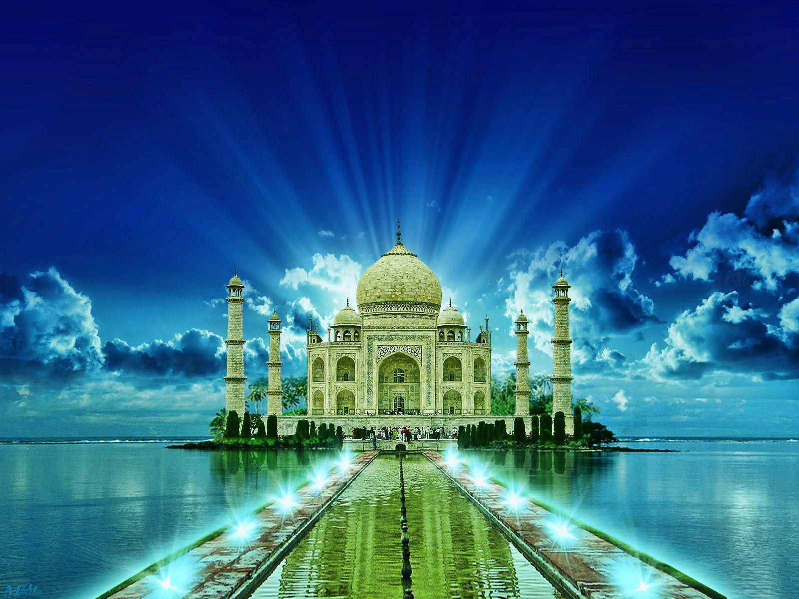 Download Taj Mahal HD Wallpaper for Desktop Computer