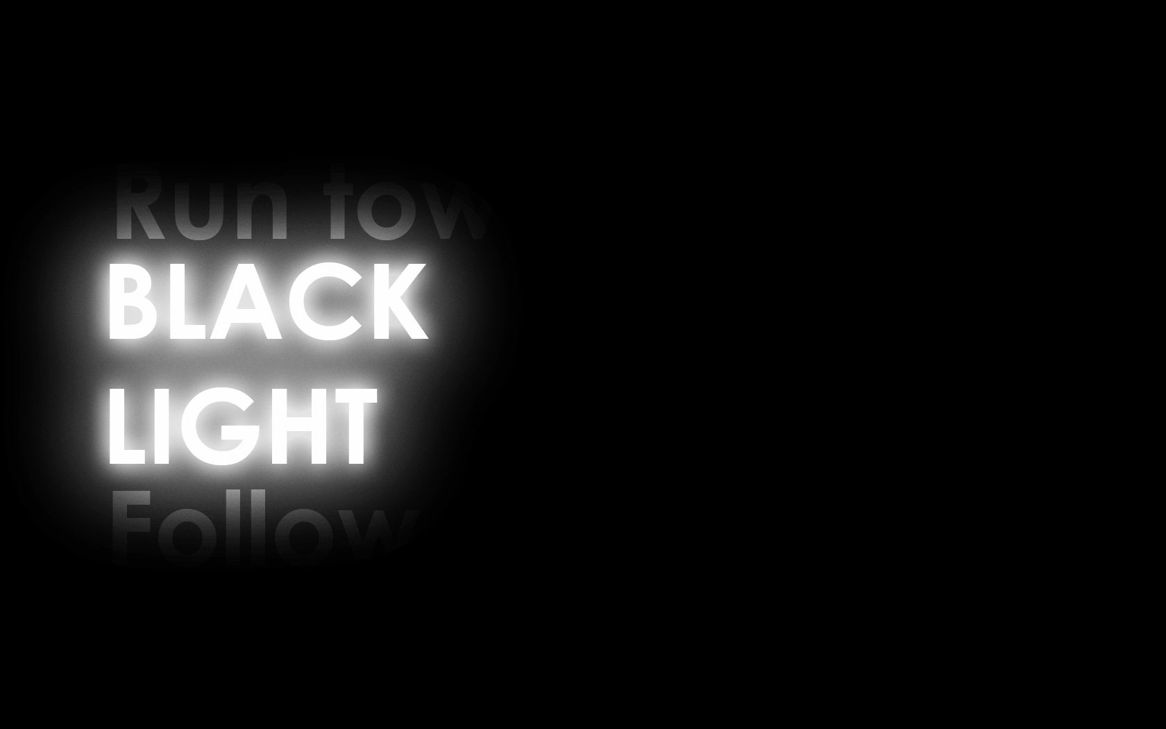 light background black