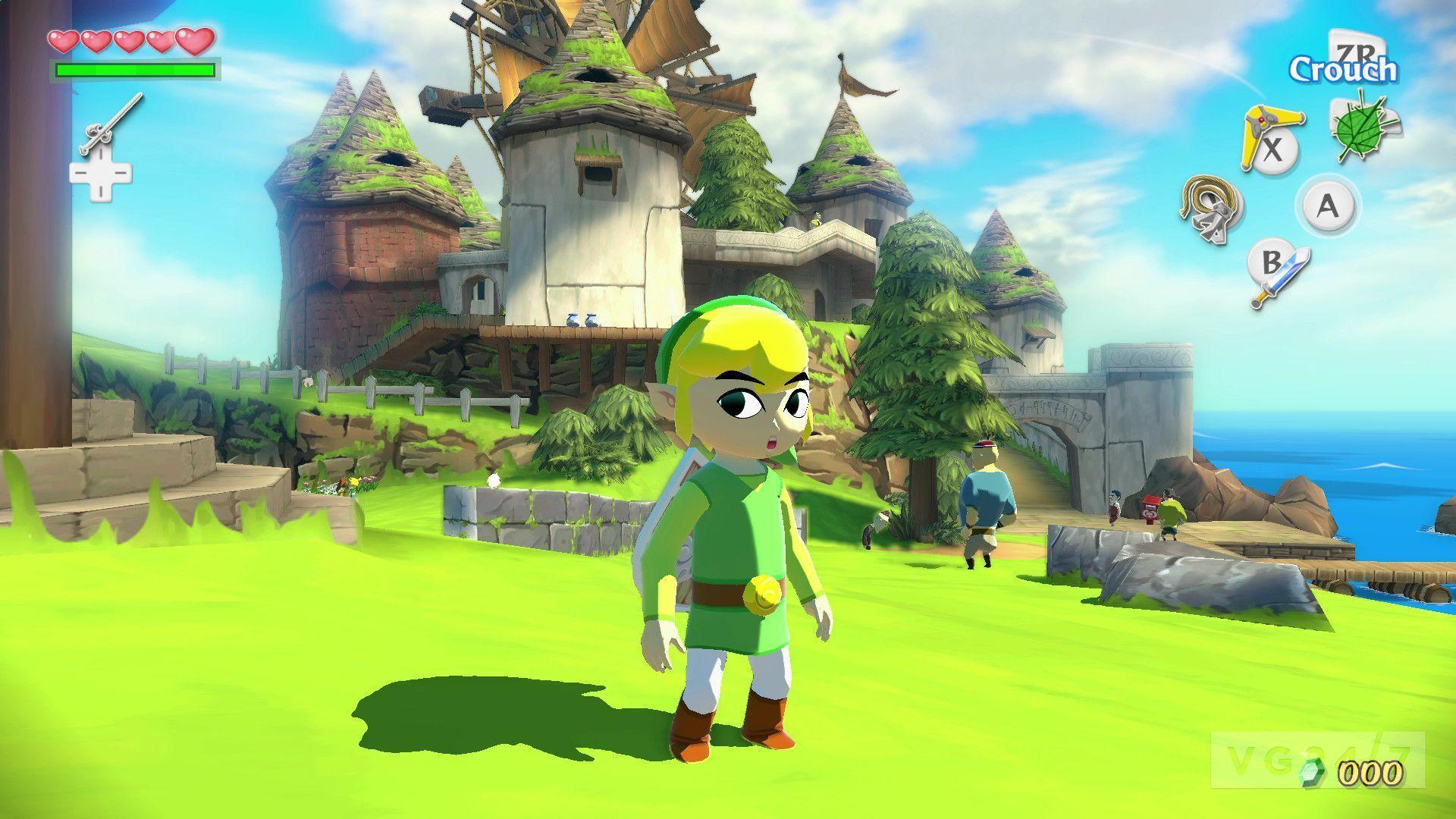 Legend of Zelda: Wind Waker HD out October, bottle messaging