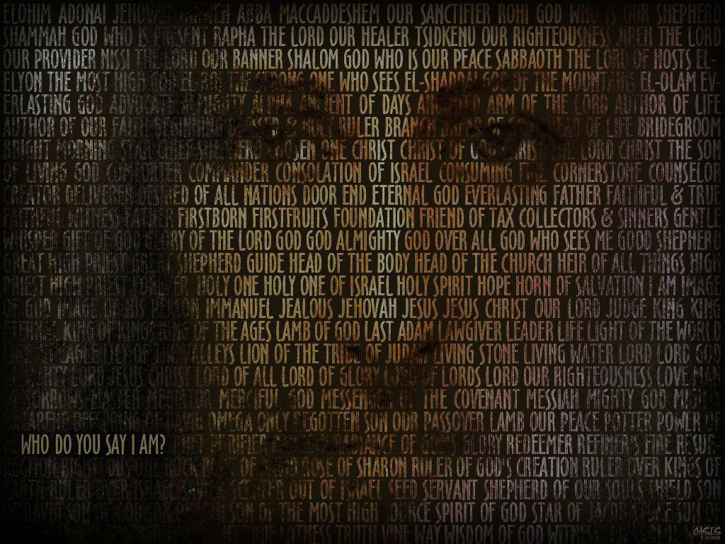 Messiah Yeshua (Jesus Christ) Who do you say I am? image