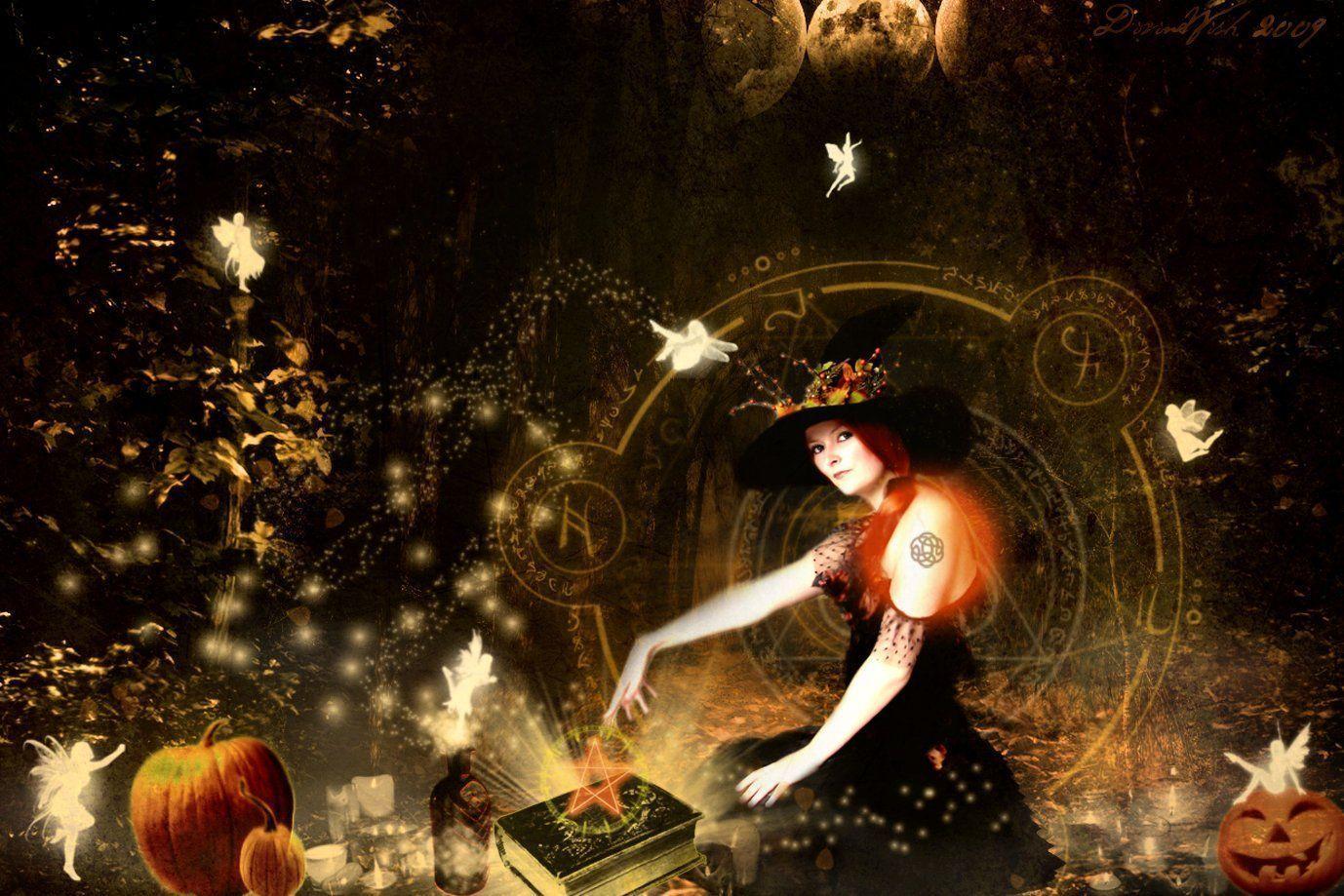 image For > Beautiful Wiccan Background