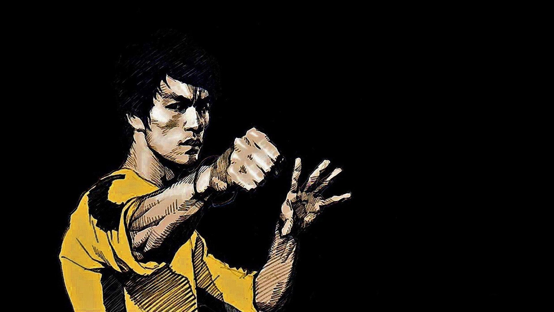 Bruce Lee Chinese Kung Fu HD Desktop Wallpaper 17