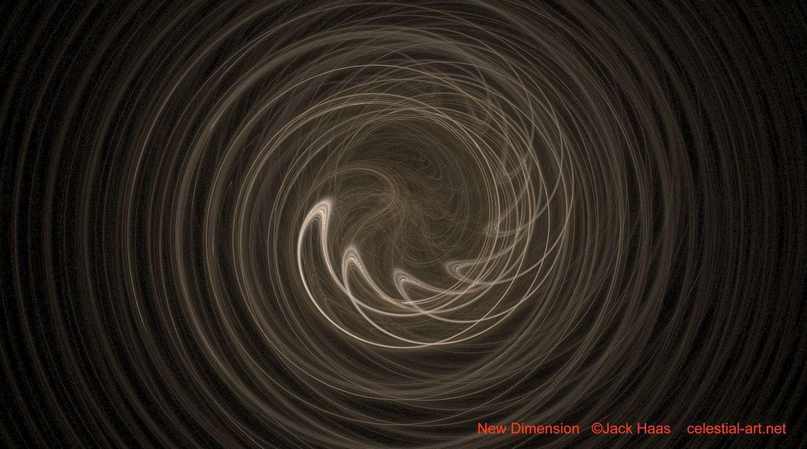 digital art, apophysis fractal, wallpaper: New Dimension