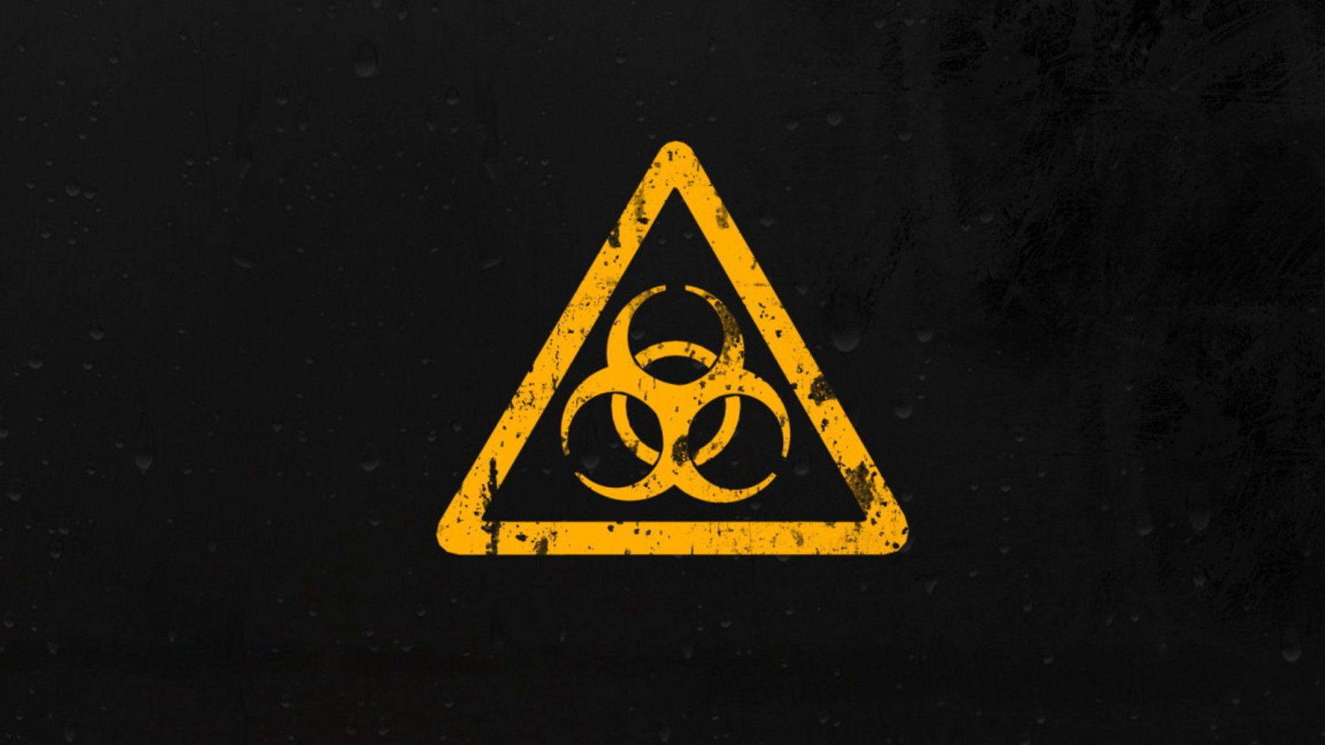 Wallpaper For > Cool Biohazard Symbol Wallpaper