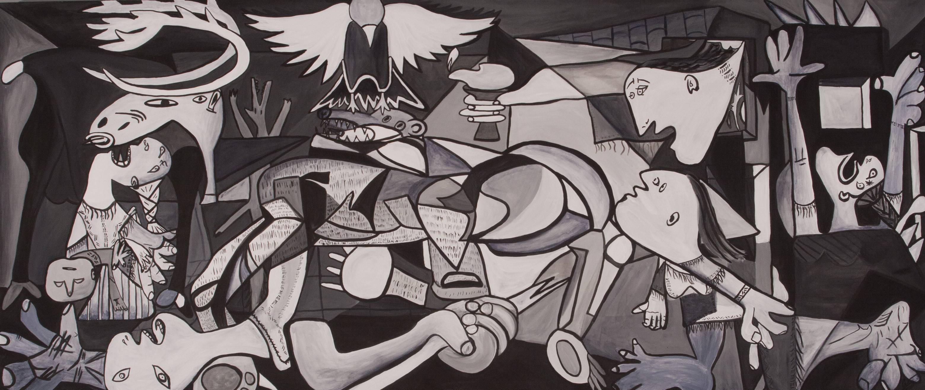 Pablo Picasso Guernica Color