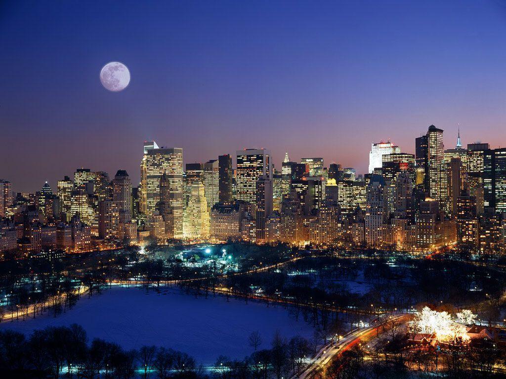 Manhattan Island New York. Photo and Desktop Wallpaper