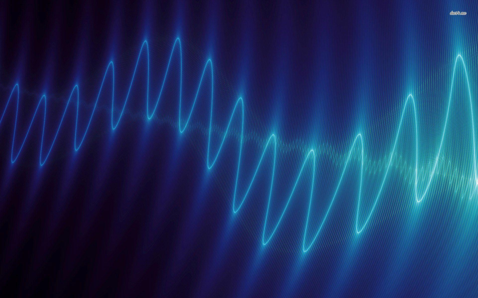 moving sound waves wallpaper