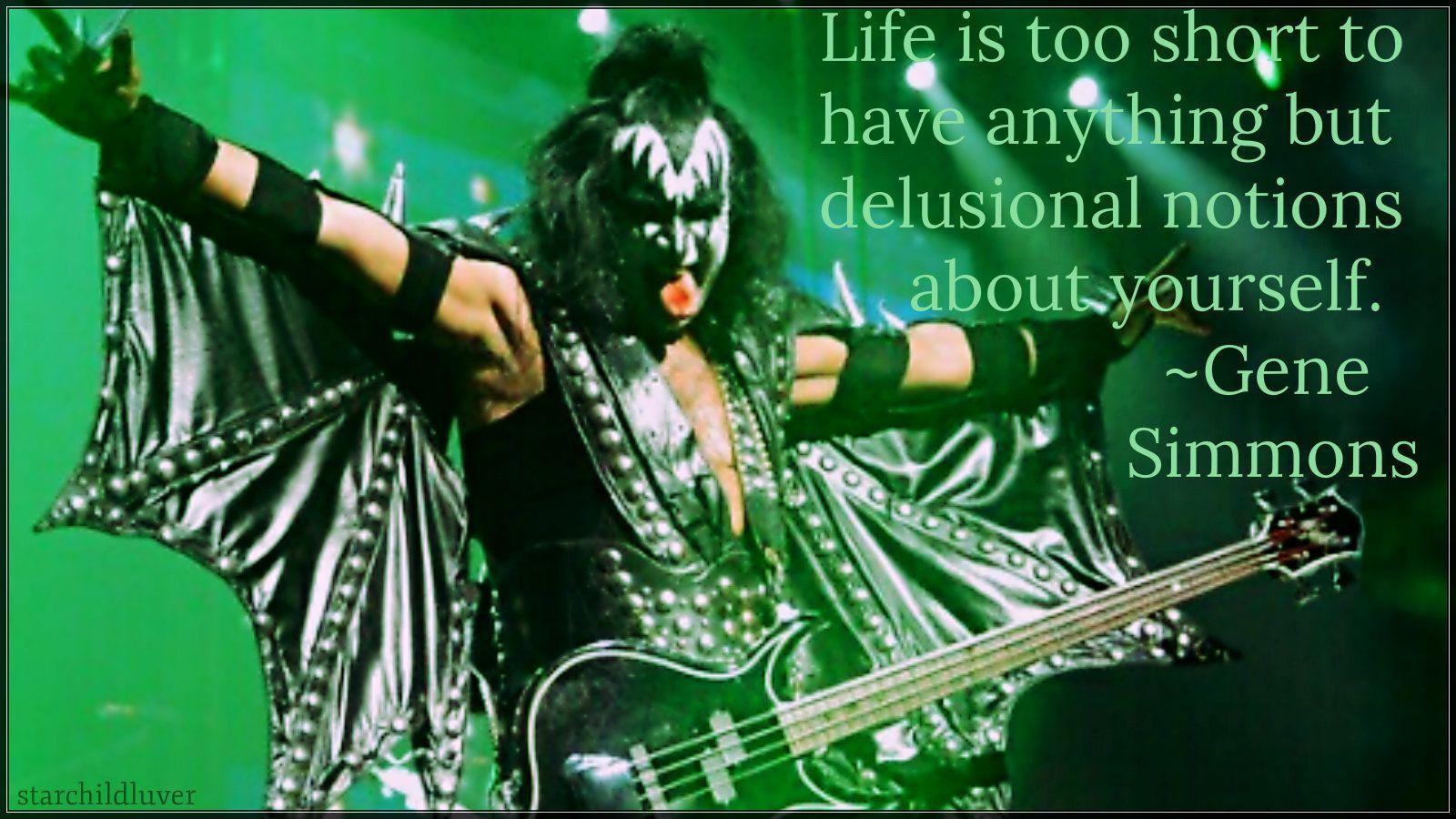 Gene Simmons of Thunder Wallpaper