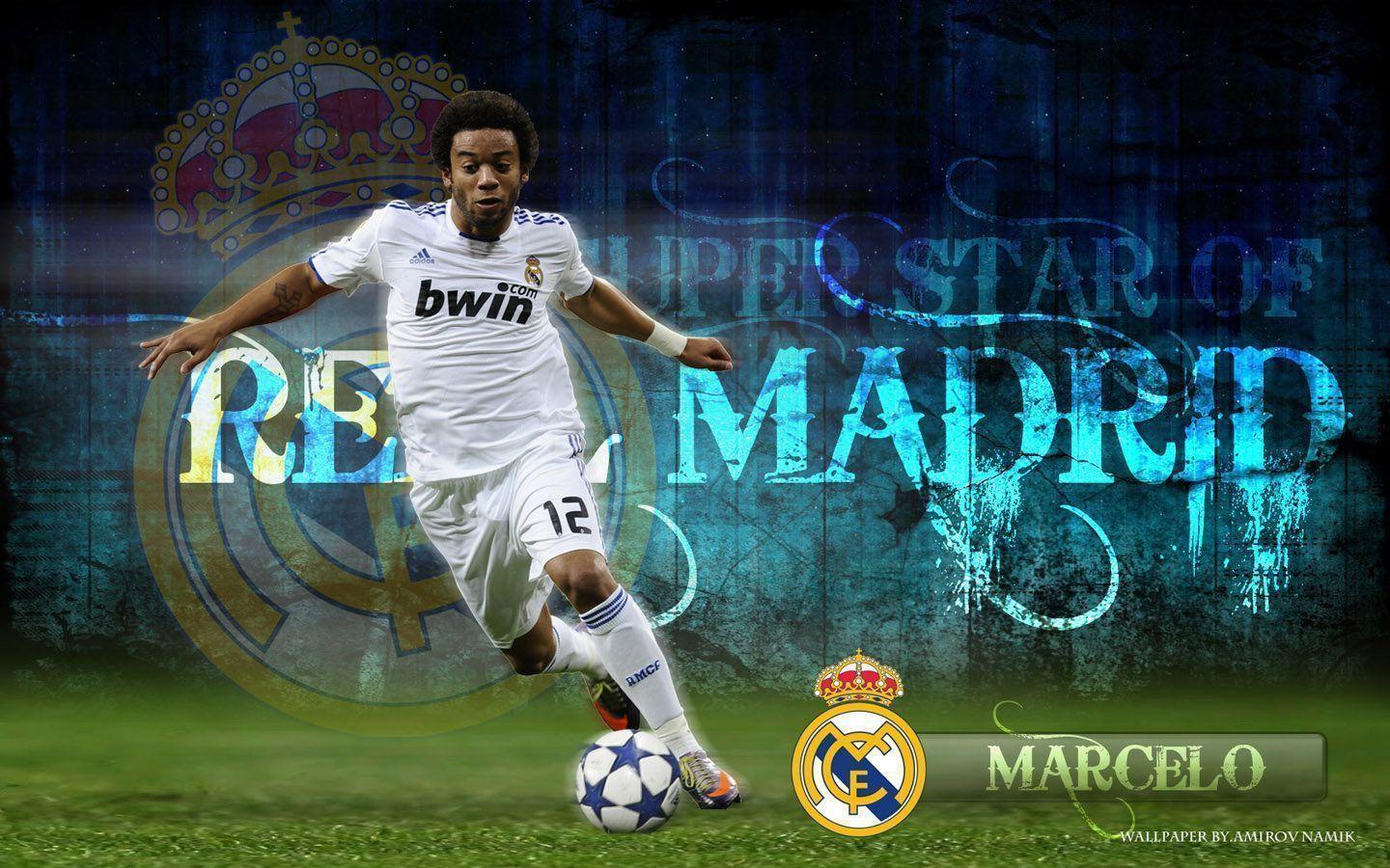 Marcelo Real Madrid HD Widescreen Wallpaper 15499 Football