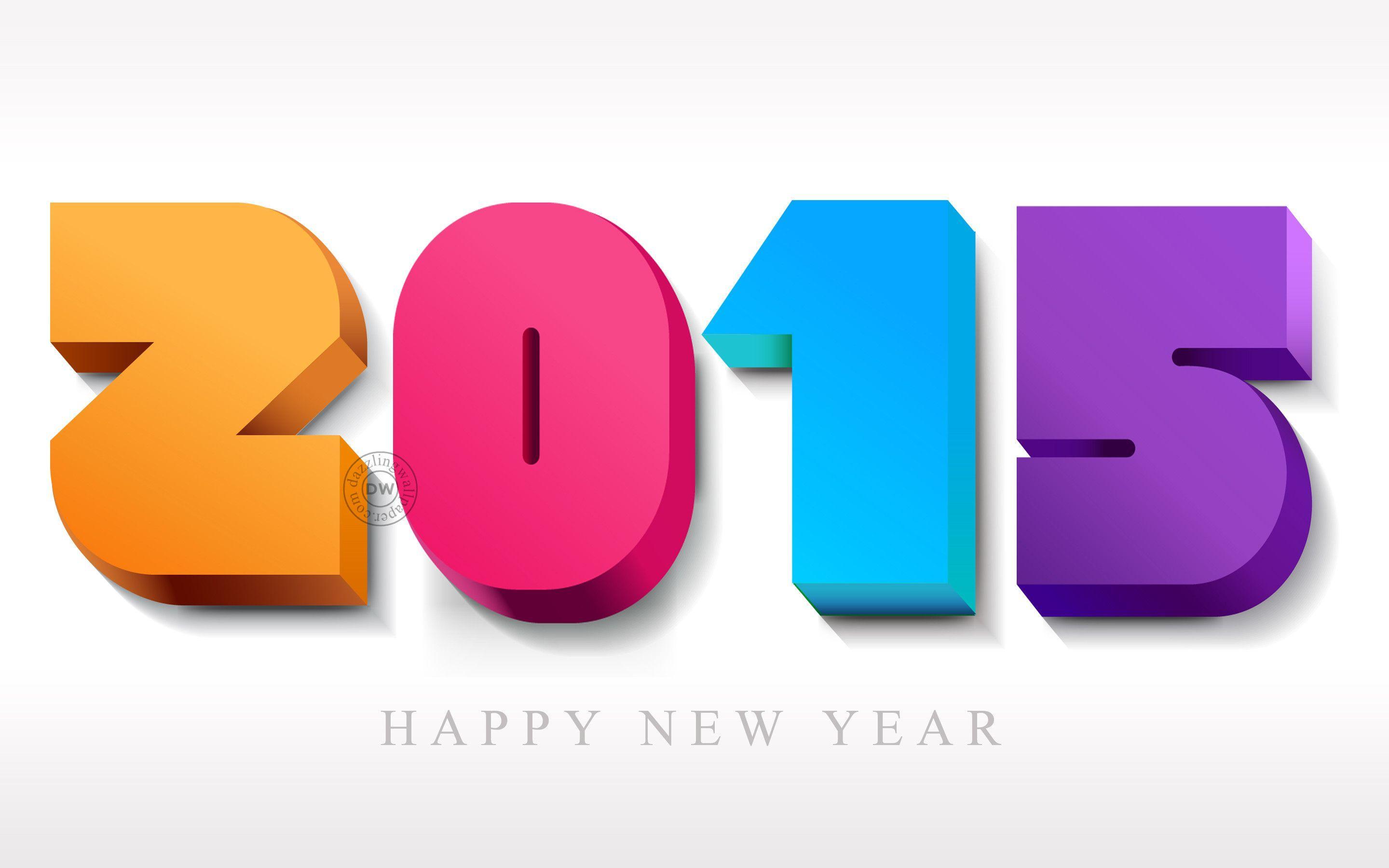 3D New Year 2015 Free Wallpaper Wallpaper computer. best