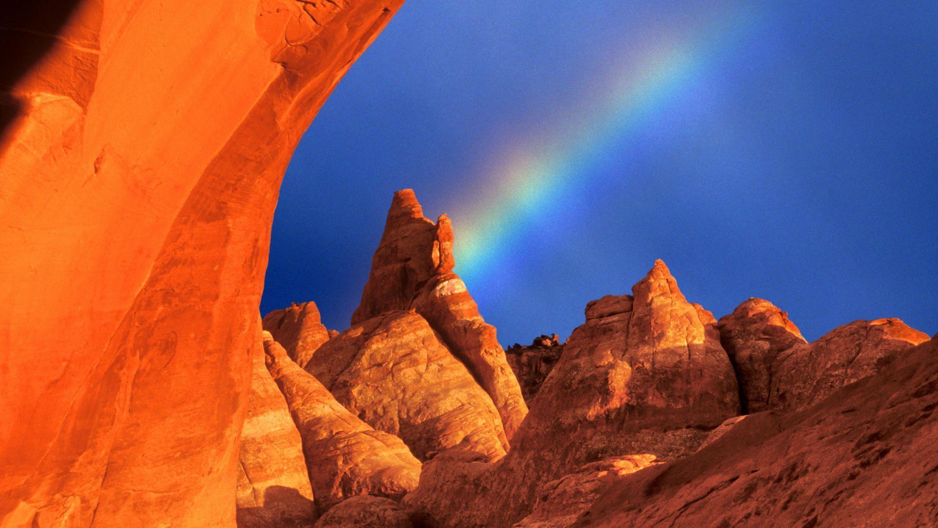 Skyline Arch Arches National Park Utah Us Travel photo