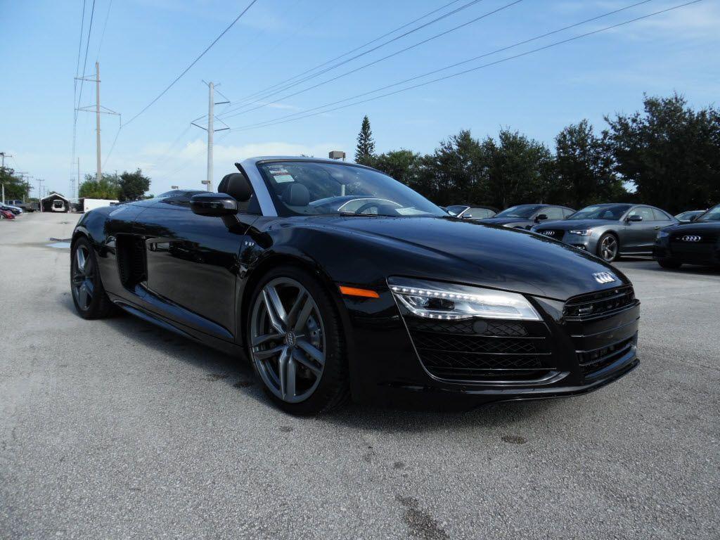 Audi R8 Spyder Black ) wallpaper