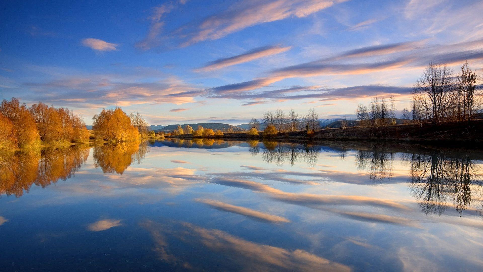 1080P beauty of New Zealand lake desktop wallpaper, England HD