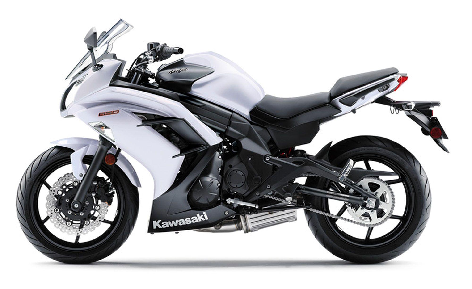 Kawasaki Ninja 650 White Color 8900 Hi Resolution. Best Free JPG