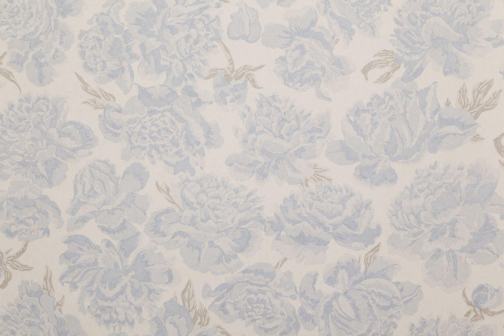 Peonies Wallpaper Farr Cloth