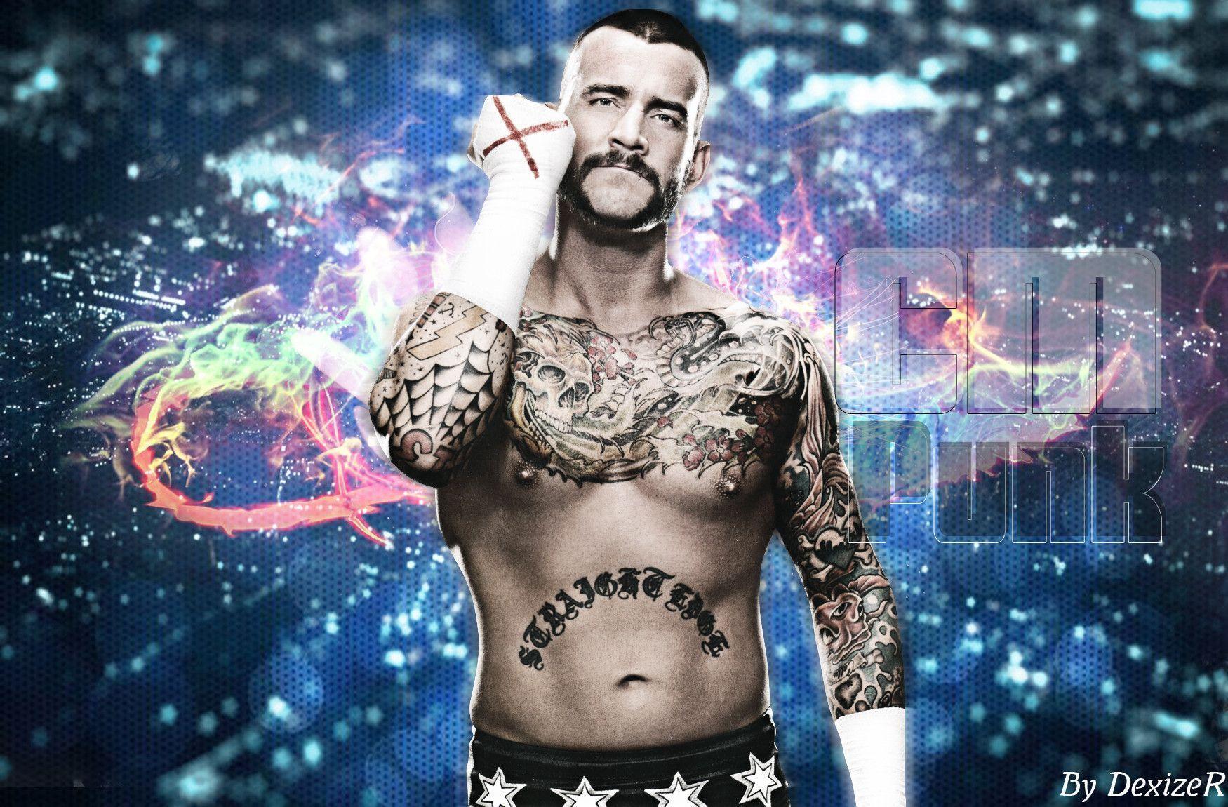 New WWE CM Punk 2014 HD Wallpaper