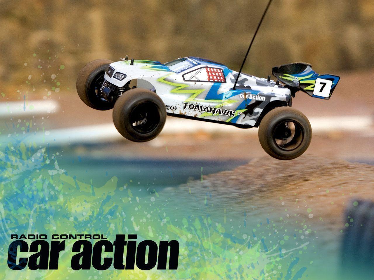 RC Wallpaper of the Sweetest Background In RC Car Action