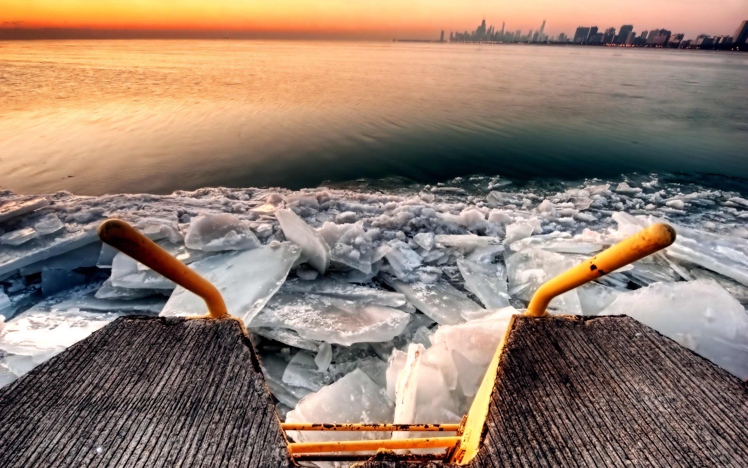 Desktop Wallpaper · Gallery · Computers · Spring ice pc