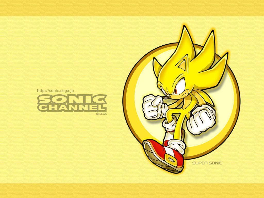 Super Sonic Wallpaper Sonic Tv Sonic  फट शयर