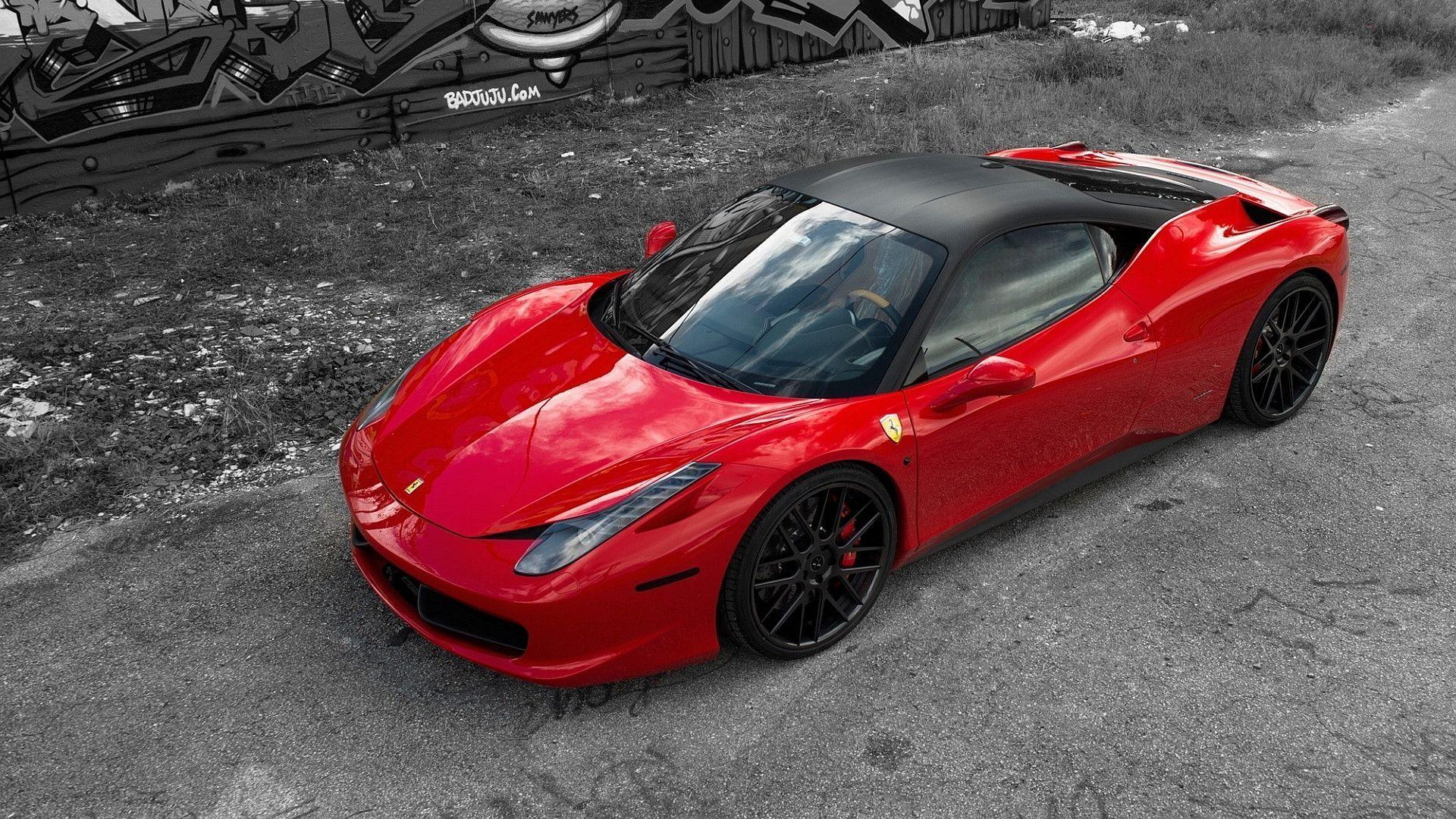 ferrari 458 italia wallpaper black