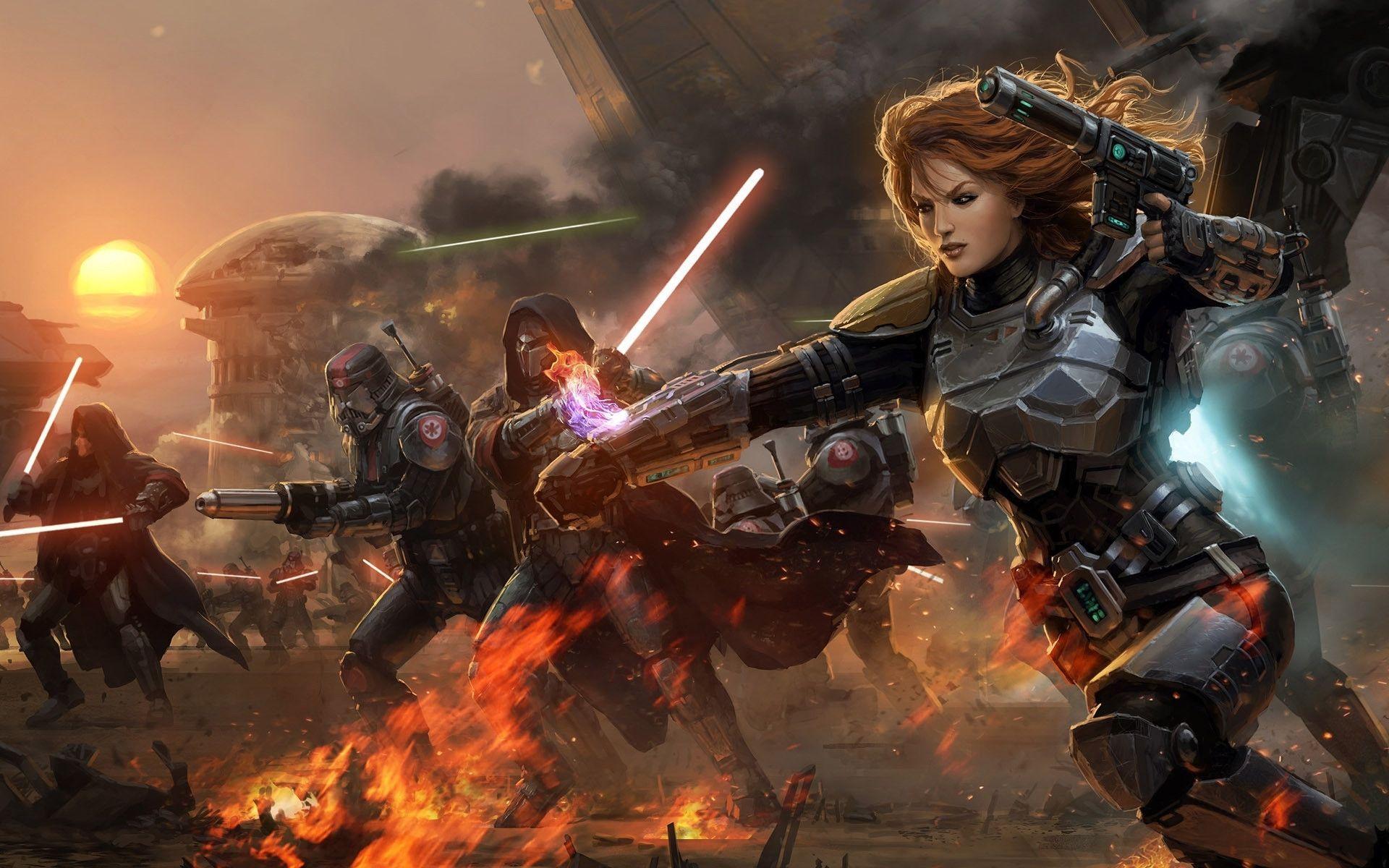 Star Wars The Old Republic Wallpaper, Game Widescreen. HD