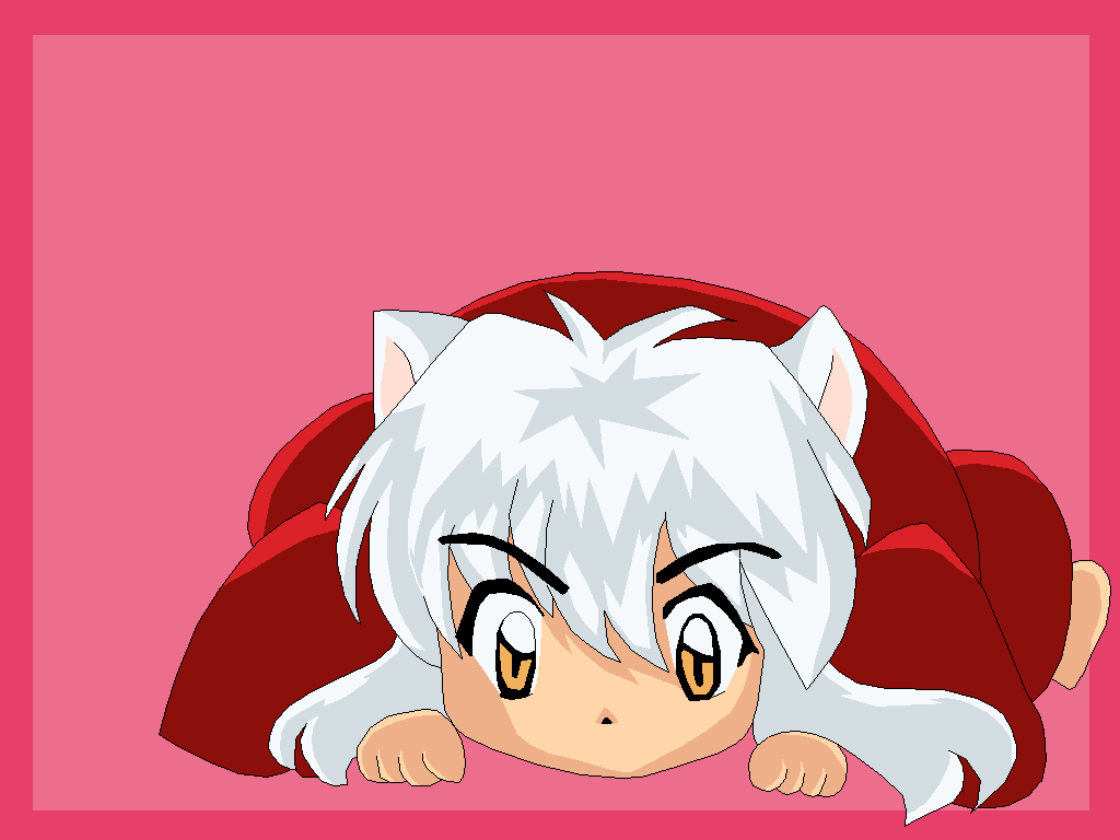 Download Chibi Inuyasha Usagisailormoon Wallpaper 1024x768. Full