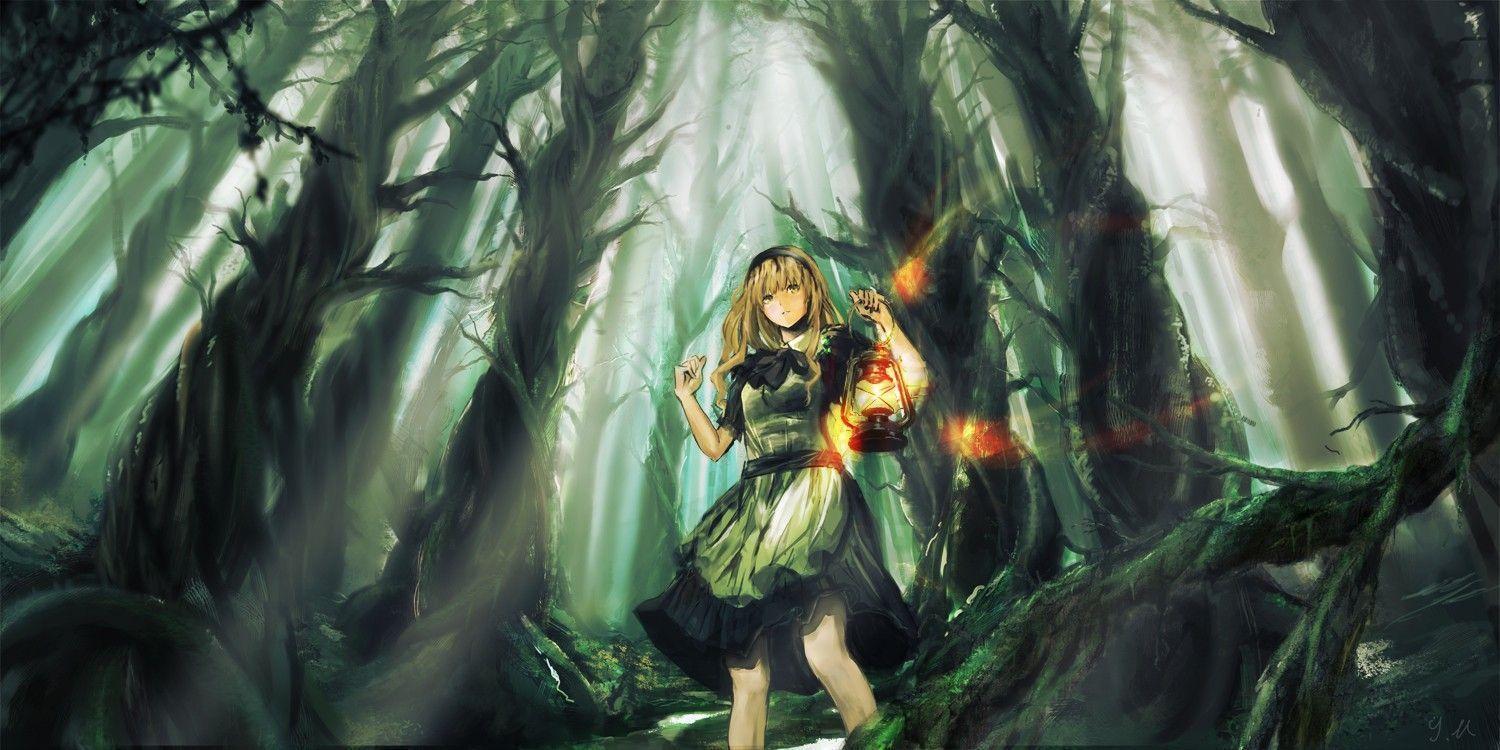 image For > Anime Forest