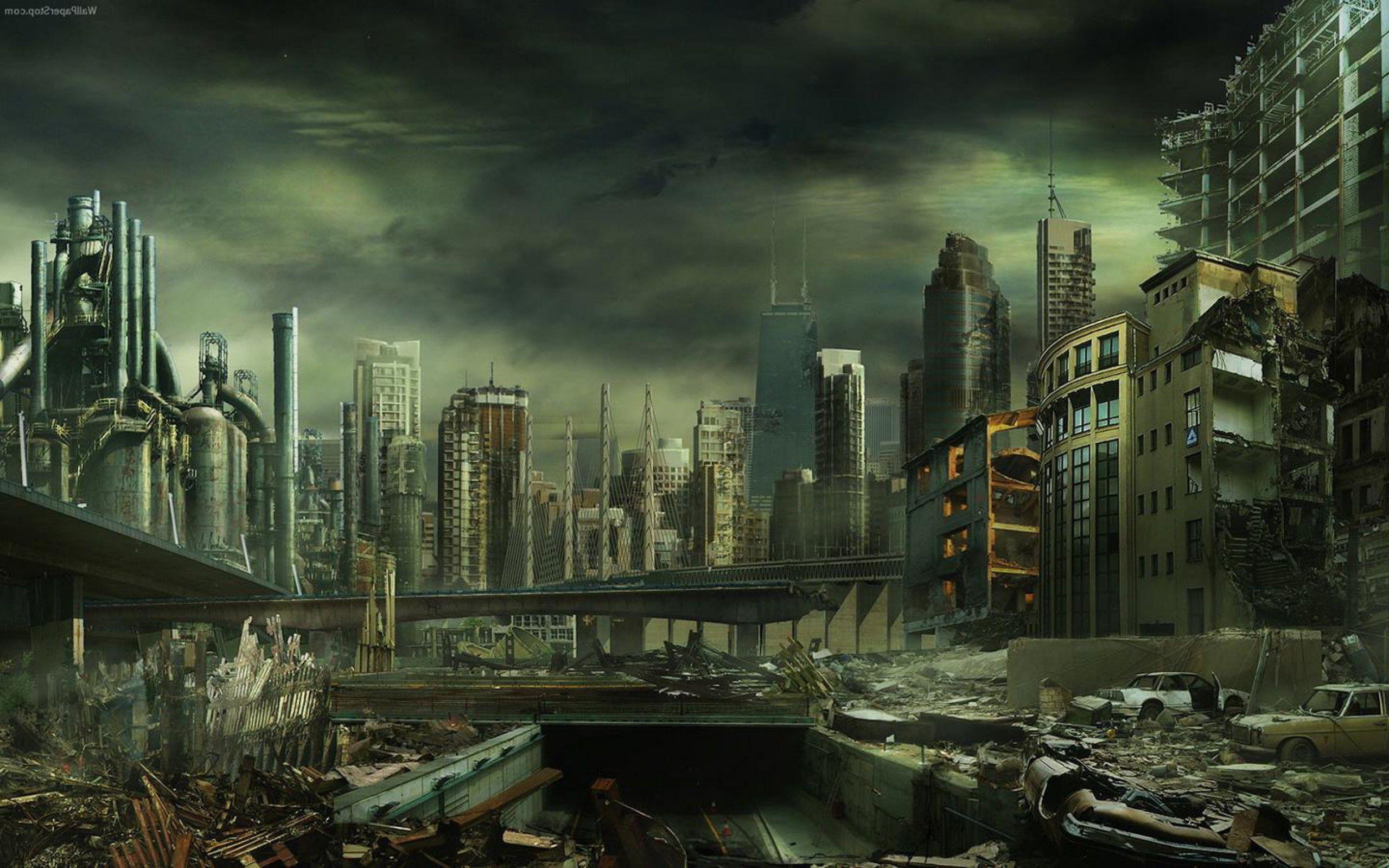 Destroyed City Wallpaper HD wallpaper search