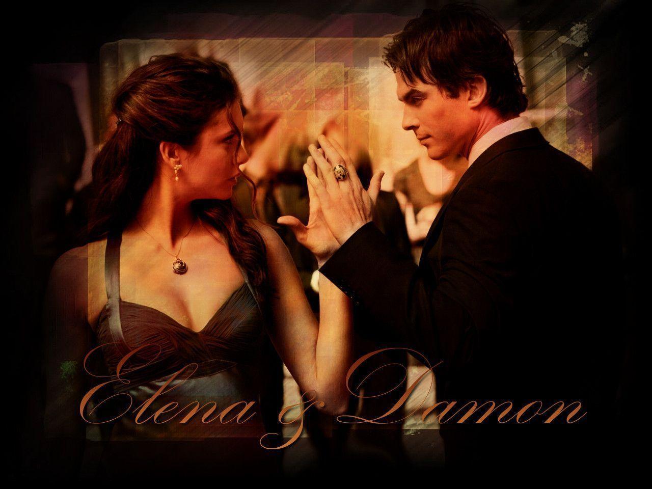 Damon And Elena Wallpapers Wallpaper Cave 
