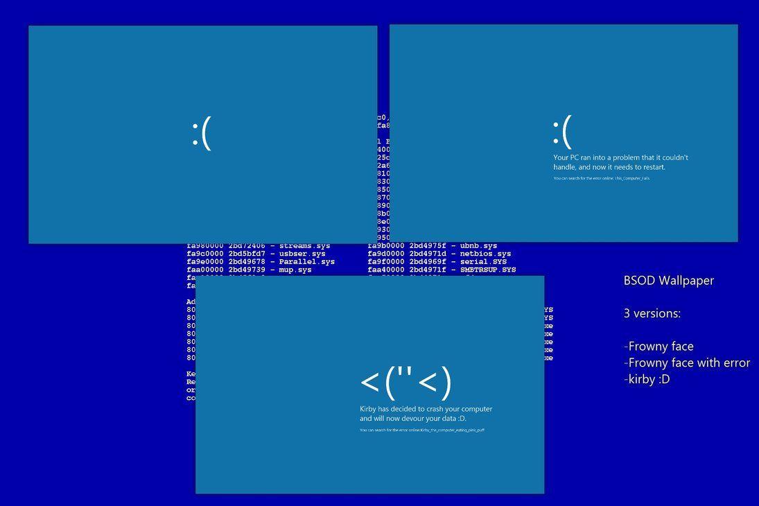 Windows 8 BSOD Wallpaper