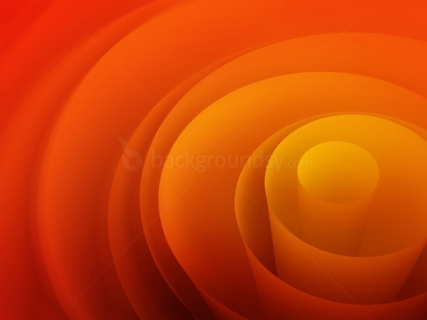 Orange swirl background