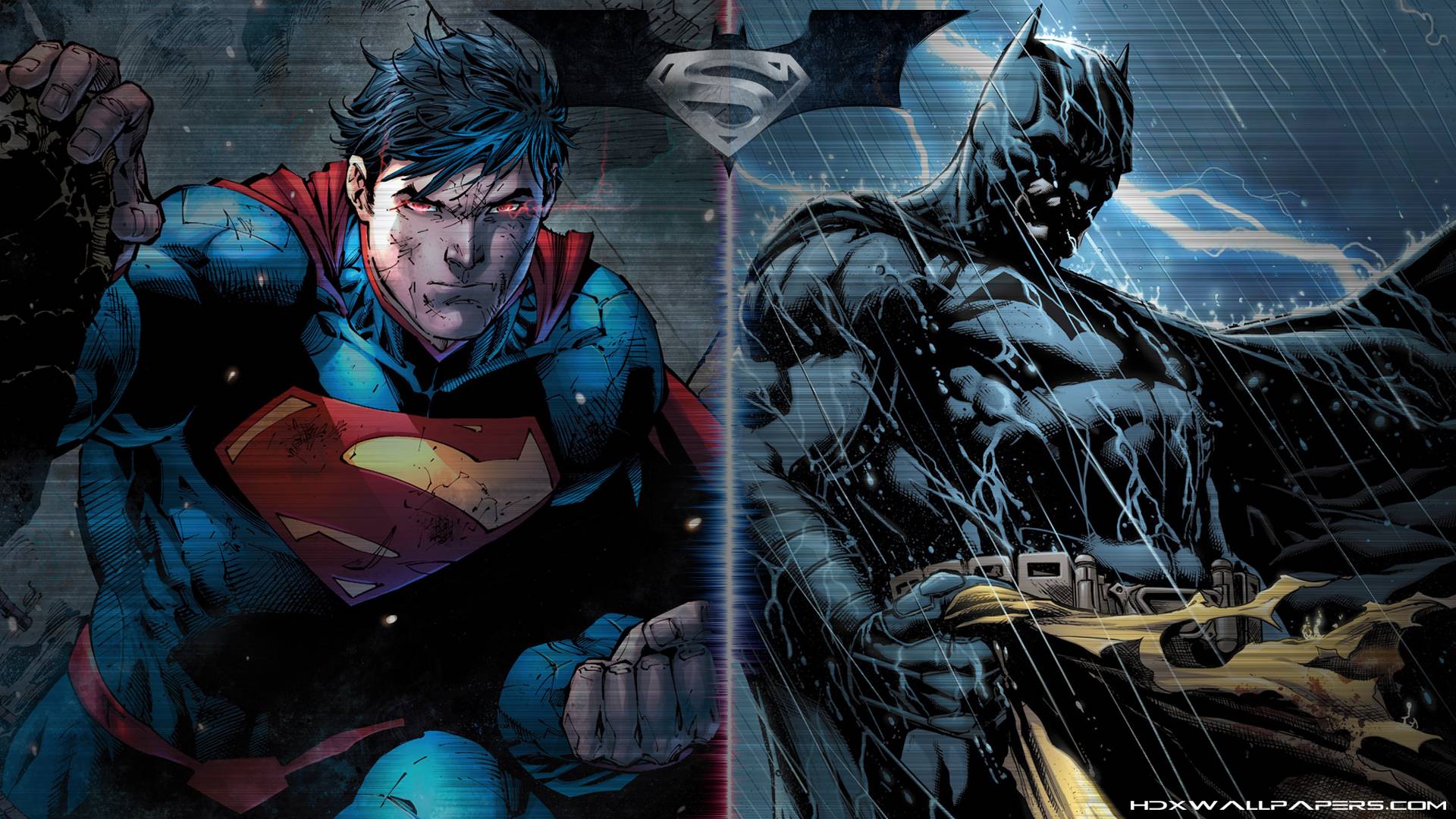 image For > Superman And Batman Wallpaper HD