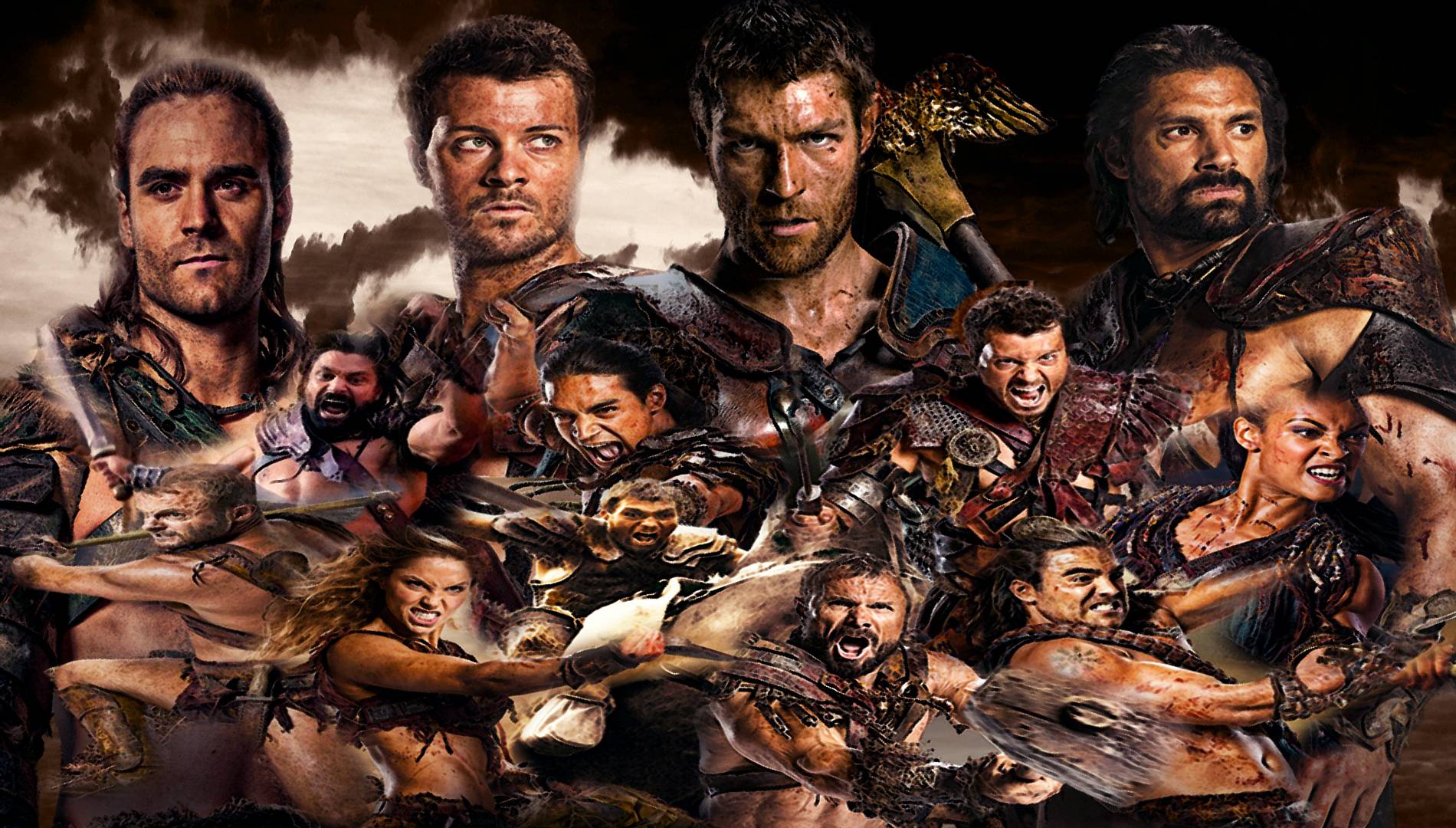 Spartacus: War Of The Damned Wallpaper. Spartacus: War Of