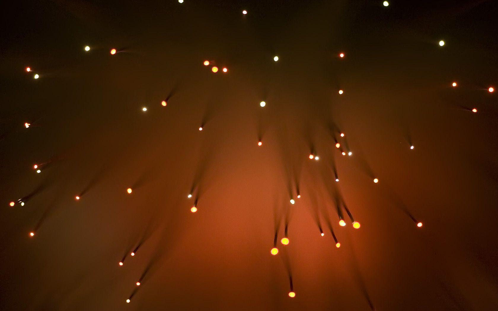 Fiber Optic Lights Background Wallpaper