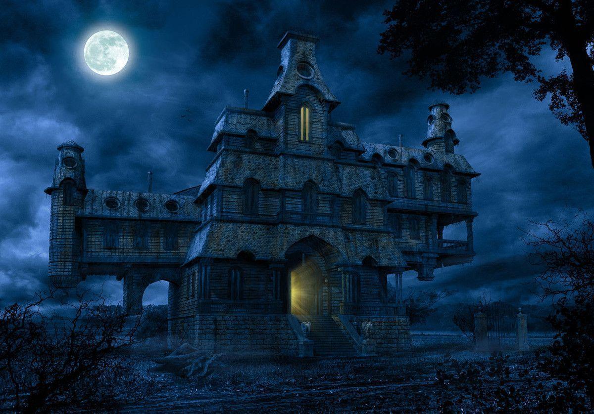 Wallpaper For > Haunted House Wallpaper