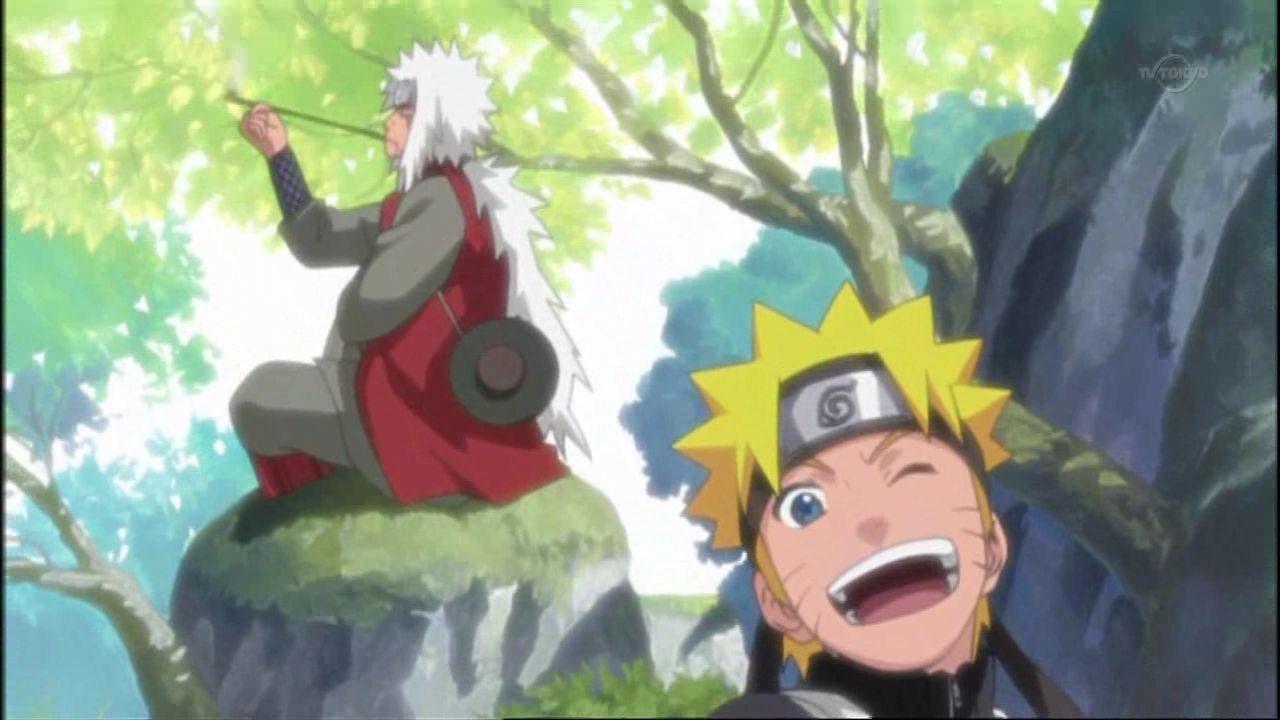 Jiraiya and Naruto Shippuuden Wallpaper