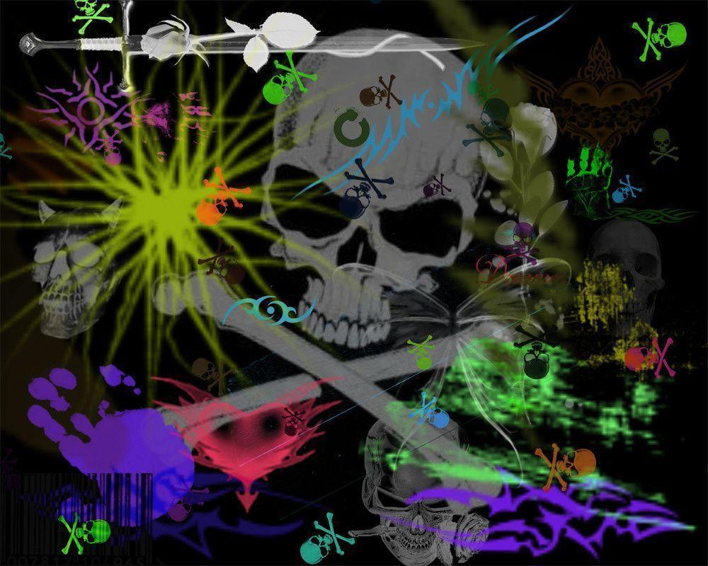 Danger Skull Wallpaper and Picture Items