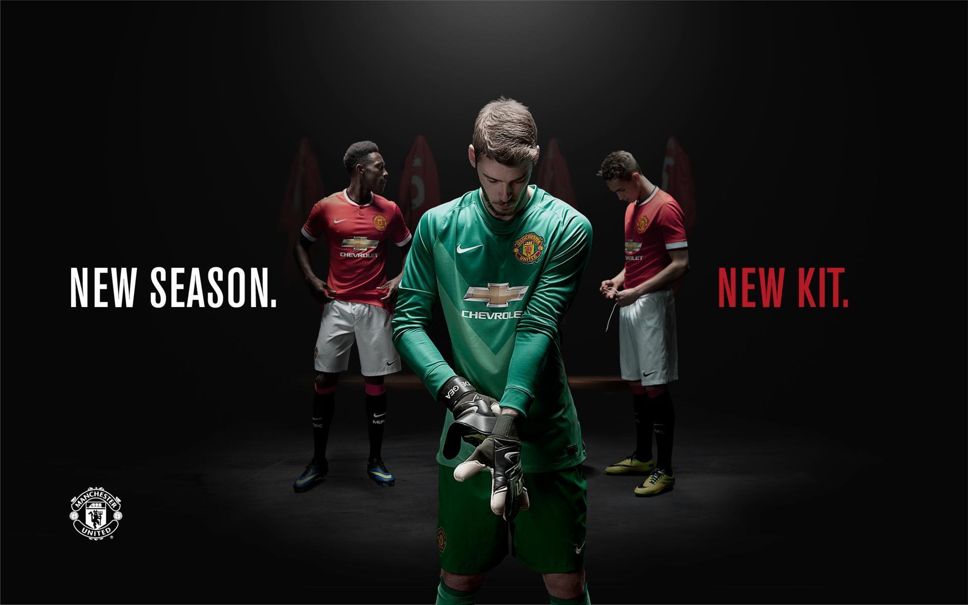 Manchester United New Home Kit 2015 Desktop Wide