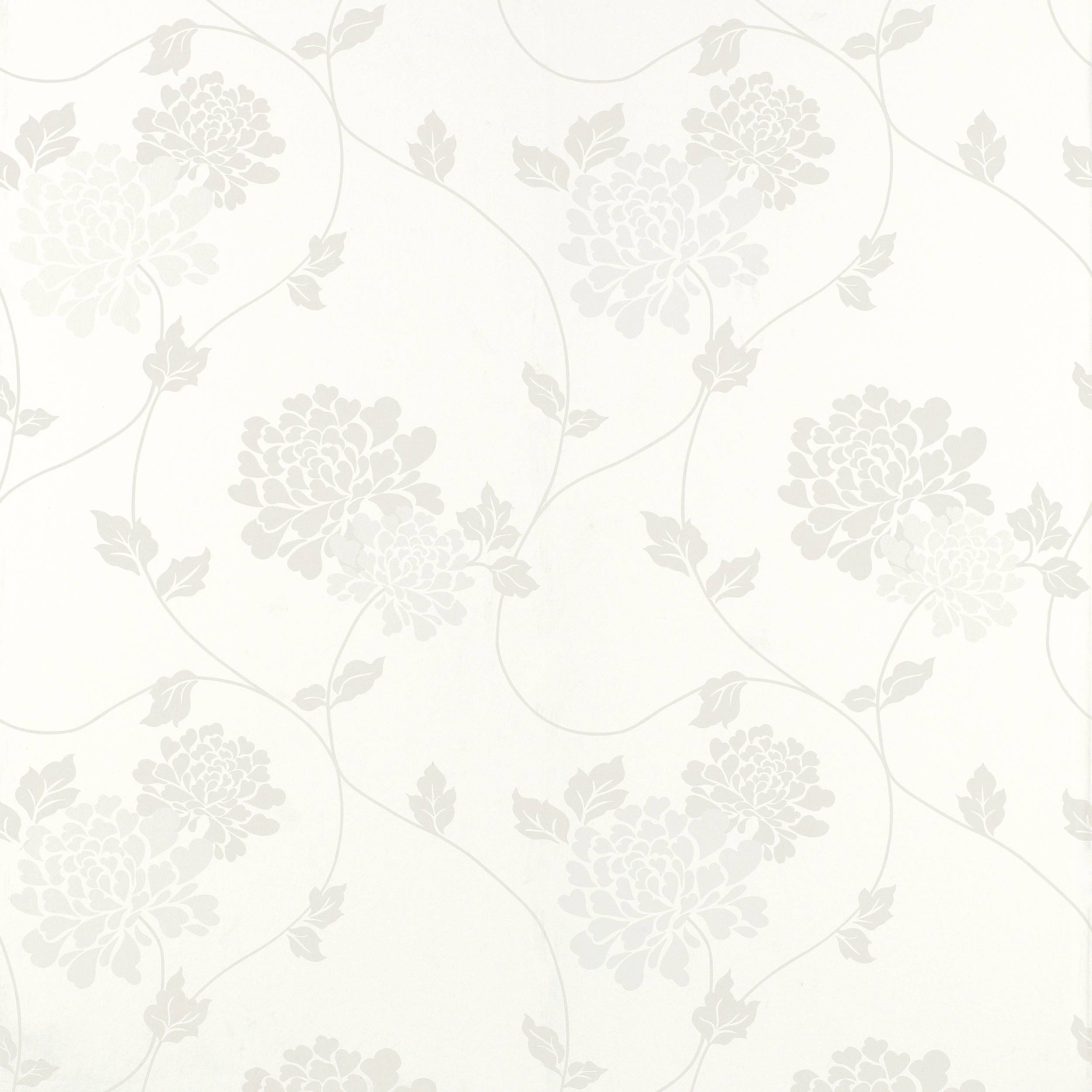 Wallpaper For > White Floral HD Wallpaper