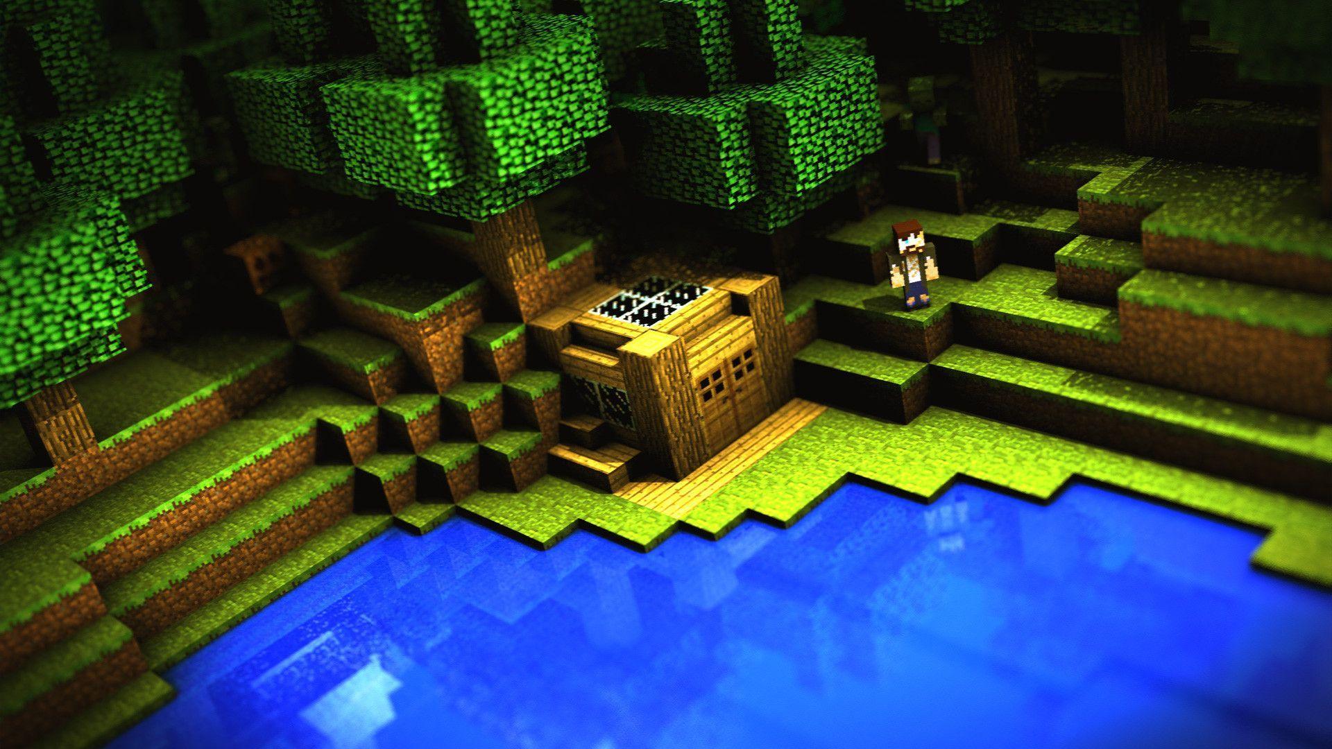 Minecraft Img For > Minecraft World Wallpapers Hd 1080p