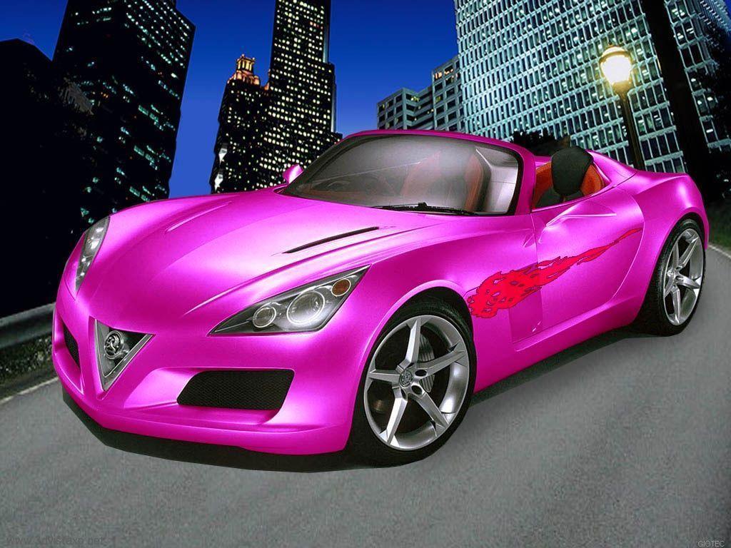 Tuned Concept Pink Car Wallpaper