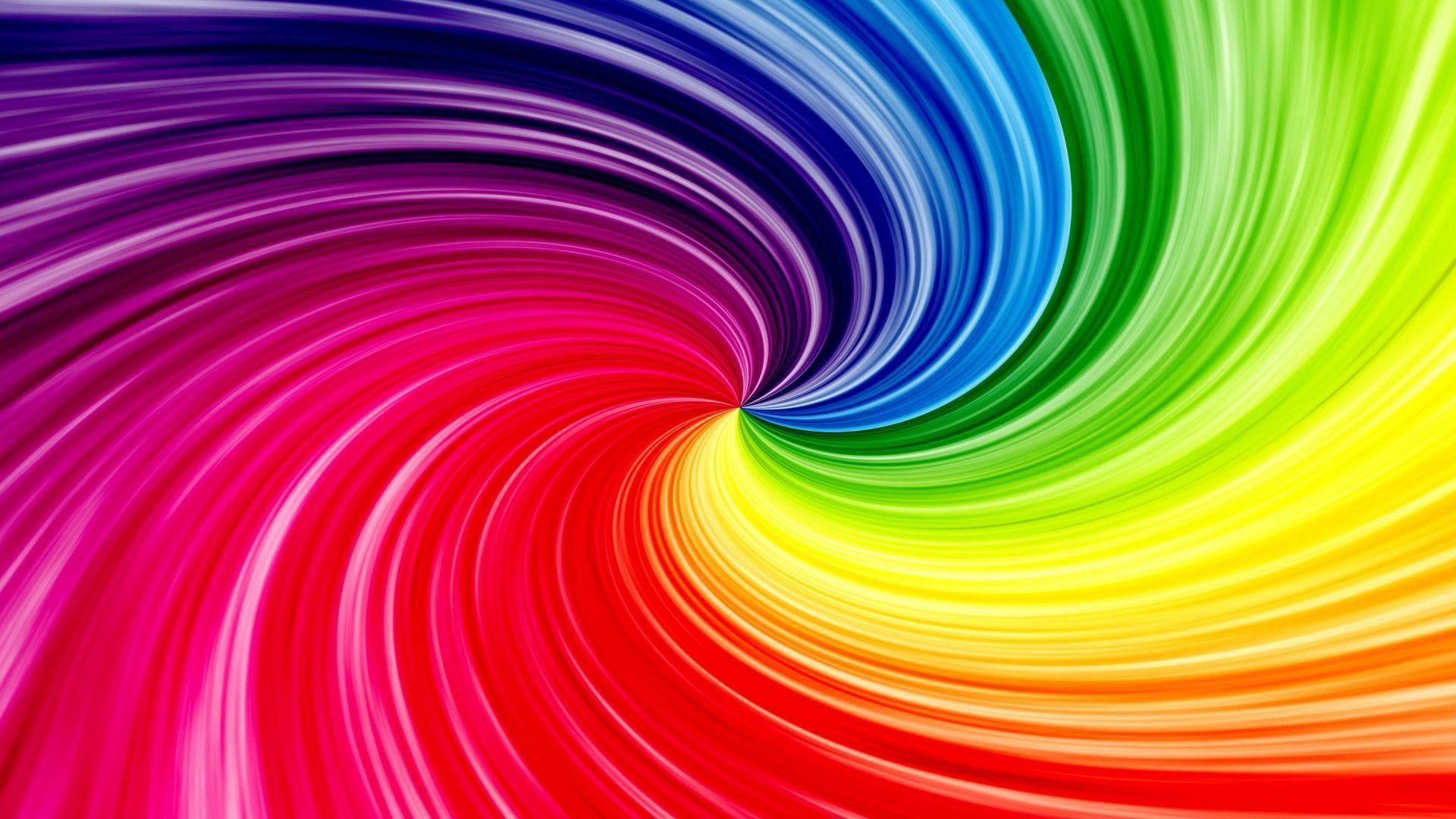 Colorful Spirals. Download HD Wallpaper