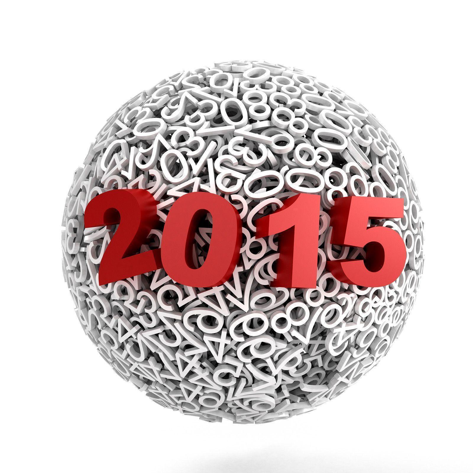 Happy New Year 2015 Ball Wallpaper Background Wallpaper