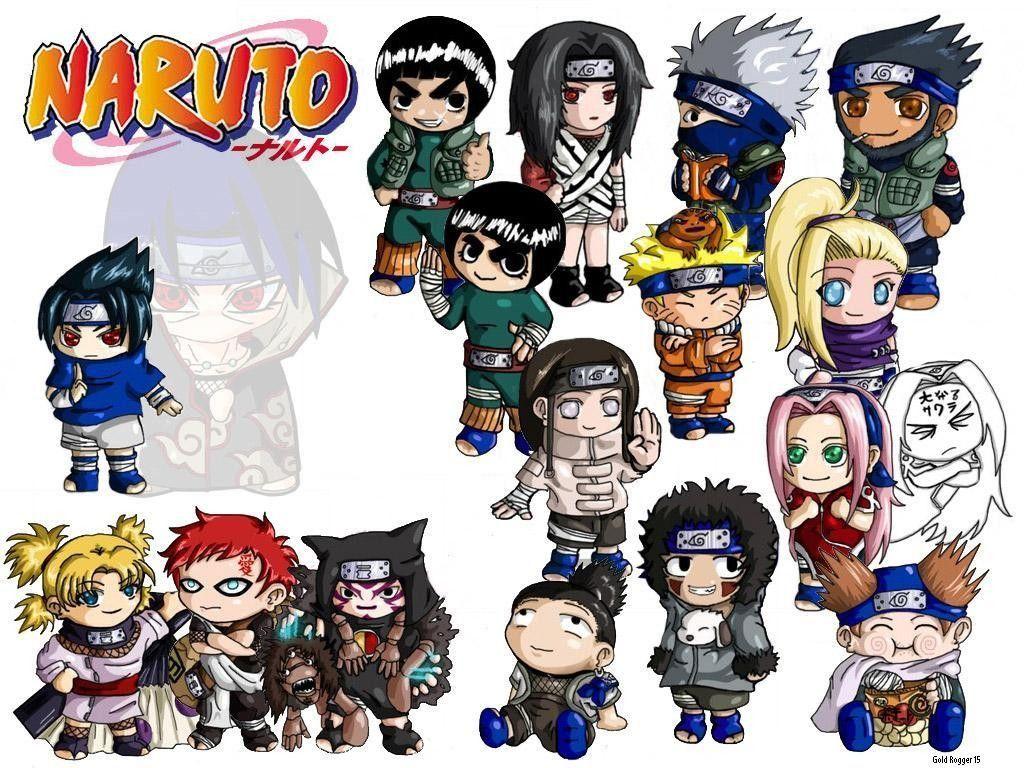 Wallpaper For > Naruto Uzumaki Chibi Wallpaper