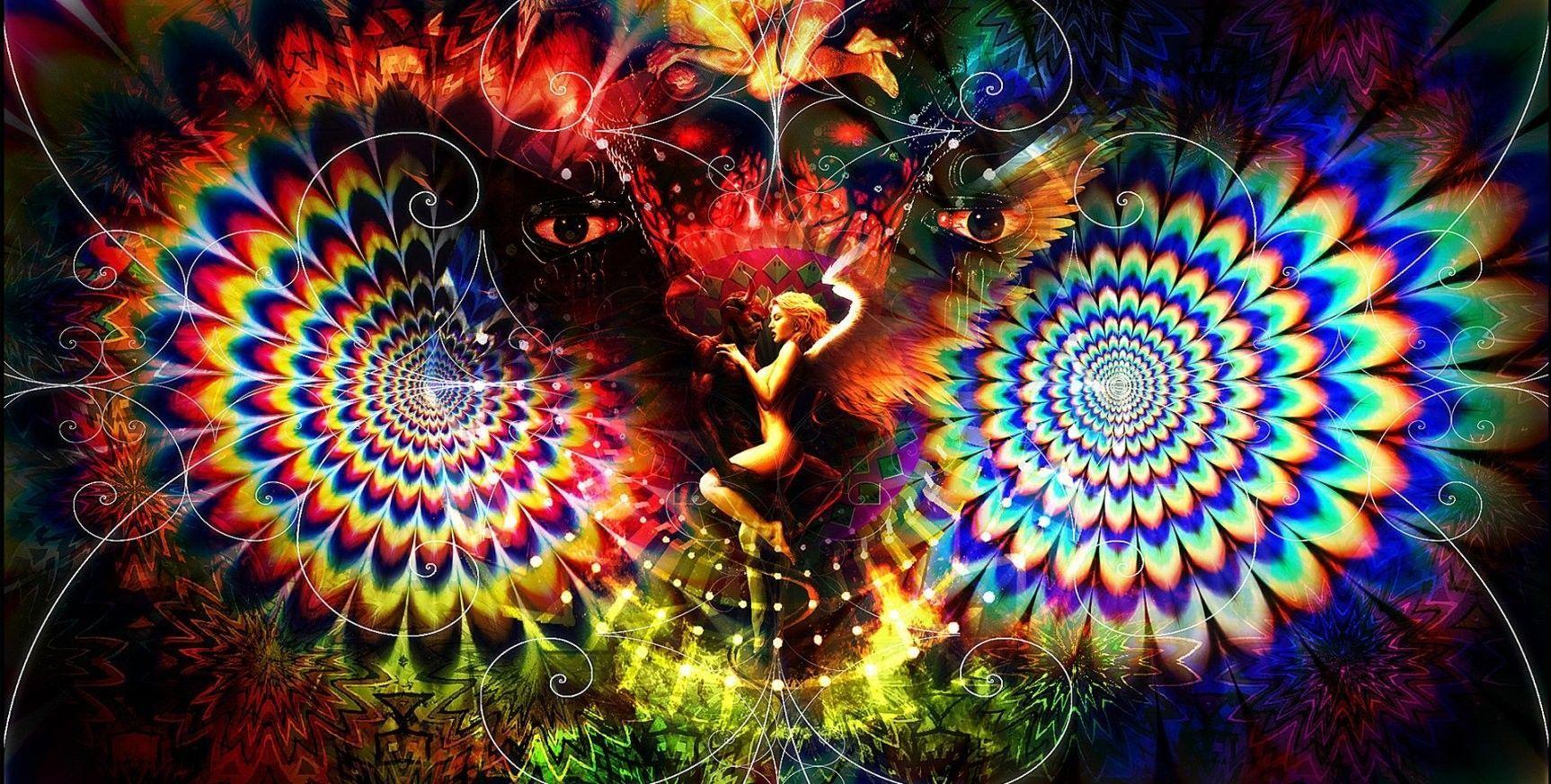 Hd Wallpaper Psychedelic Lsd Albert Einstein Work 3840 X 1080 247