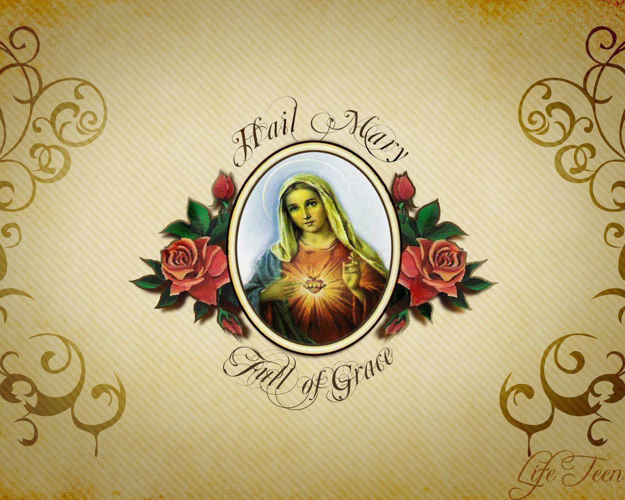 Mother Mary Wallpaper