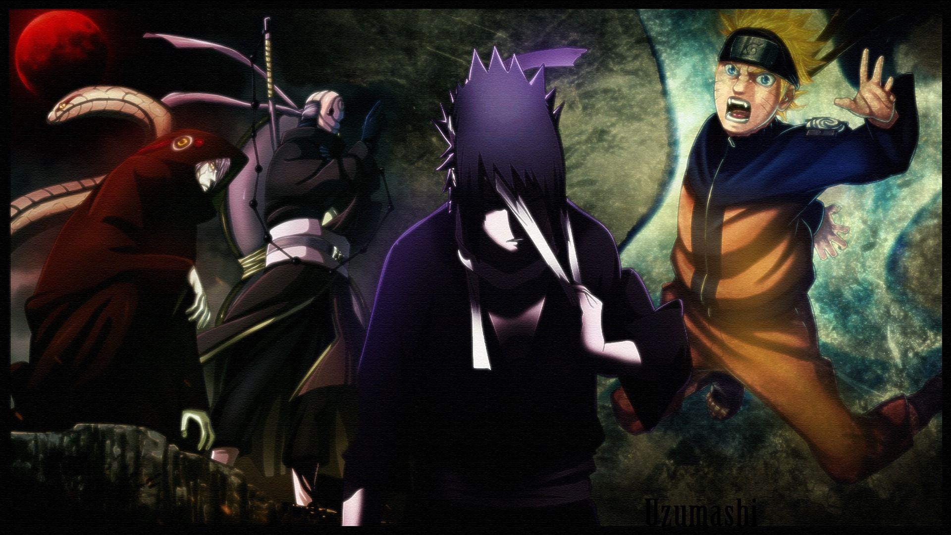 Shinobi War Iv Sasuke Obito Uchiha Ninja HD wallpaper #