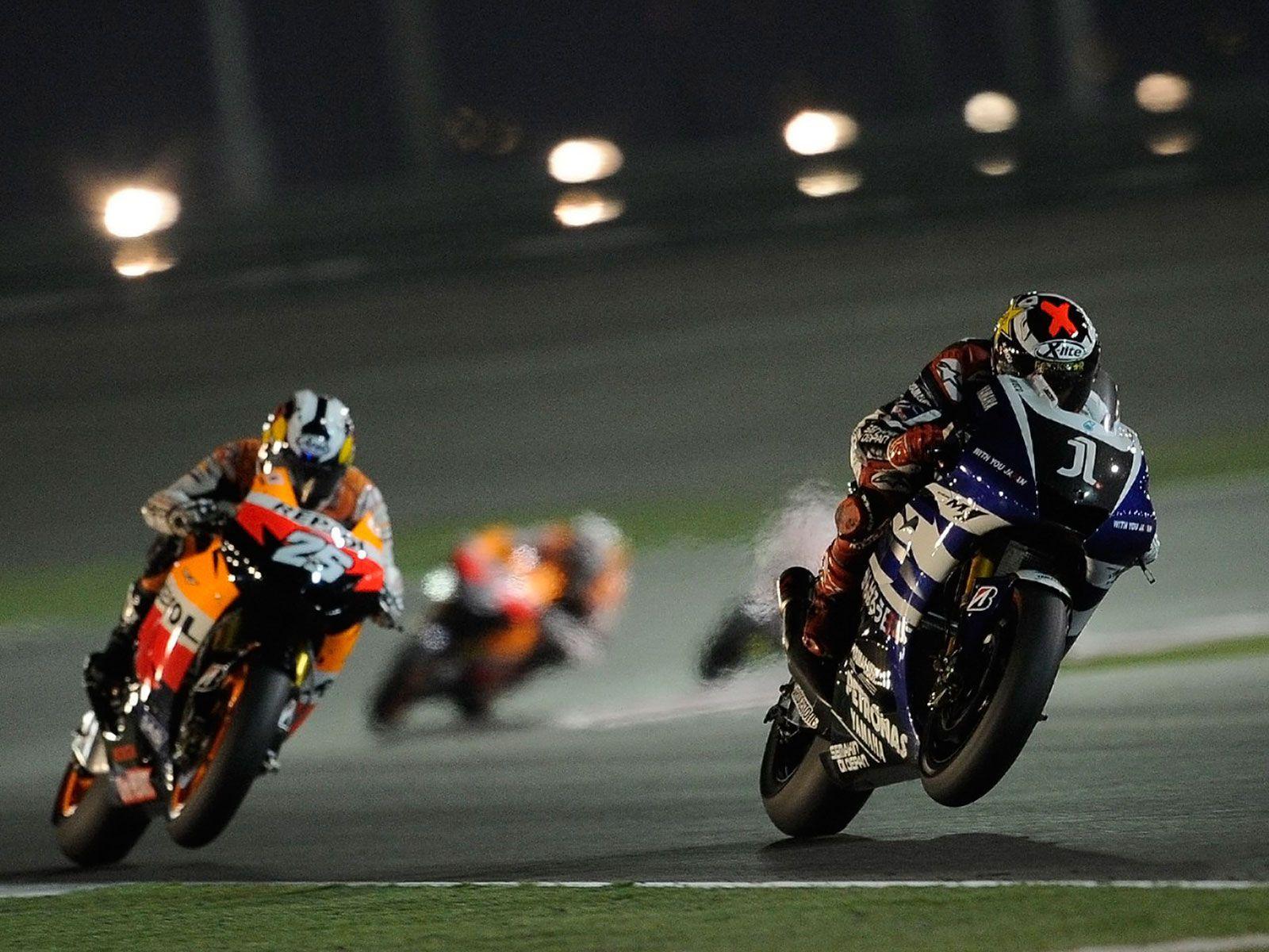 Qatar GP, Losail Circuit. MotoGP Wallpaper 2011 Hi Res